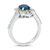 Thumbnail Image 2 of Le Vian Natural Sapphire Ring 5/8 ct tw Diamonds Platinum