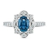 Thumbnail Image 4 of Le Vian Natural Sapphire Ring 5/8 ct tw Diamonds Platinum