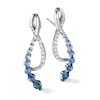 Thumbnail Image 0 of Le Vian Denim Ombre Earrings 1/5 ct tw Diamonds 14K Vanilla Gold