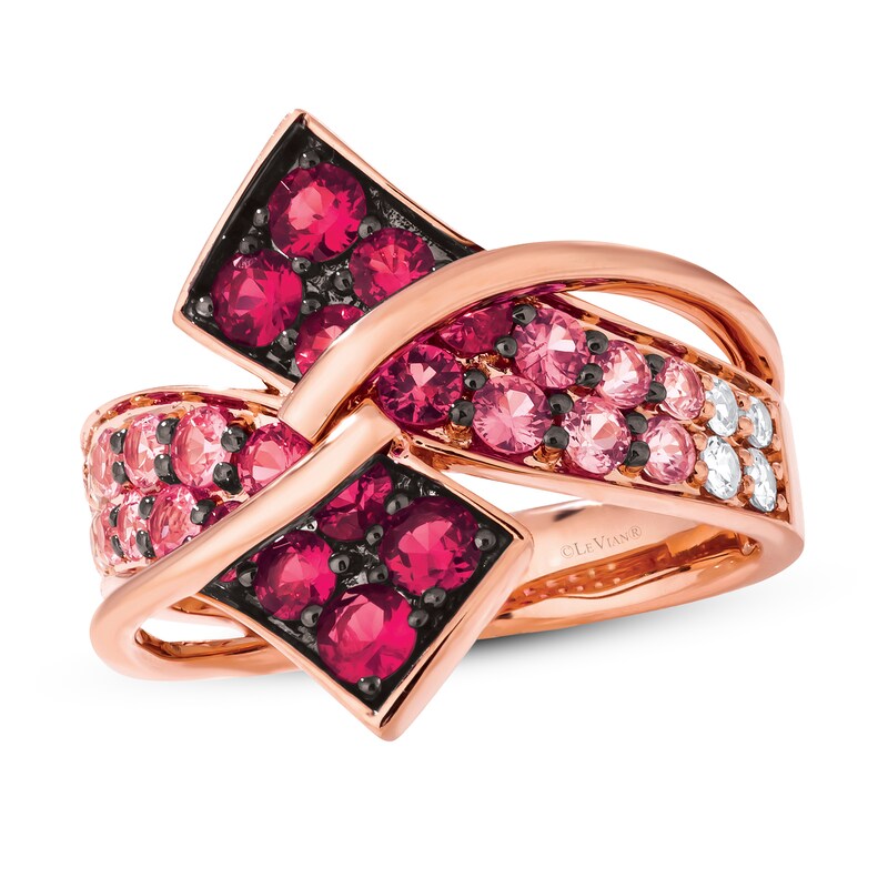Main Image 1 of Le Vian Strawberry Ombre Ring 14K Strawberry Gold