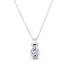 Le Vian Ceylon Sapphire Necklace 1/4 ct tw Diamonds 14K Vanilla Gold
