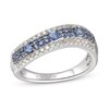 Thumbnail Image 0 of Le Vian Natural Blue Sapphire Ring 1/5 ct tw Diamonds 14K Vanilla Gold