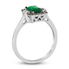 Thumbnail Image 1 of Le Vian Natural Emerald Ring 1/6 ct tw Diamonds 14K Vanilla Gold