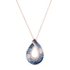 Thumbnail Image 0 of Le Vian Natural Sapphire Necklace 1/5 ct tw Diamonds 14K Strawberry Gold