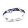 Thumbnail Image 0 of Le Vian Natural Blue Sapphire Ring 1/10 ct tw Diamonds 14K Vanilla Gold