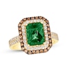 Thumbnail Image 0 of Le Vian Natural Emerald Ring 7/8 ct tw Diamonds 14K Honey Gold