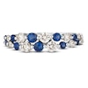 Thumbnail Image 1 of Le Vian Natural Blue Sapphire Ring 1/2 ct tw Diamonds 14K Vanilla Gold