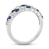 Thumbnail Image 3 of Le Vian Natural Blue Sapphire Ring 1/2 ct tw Diamonds 14K Vanilla Gold