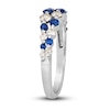 Thumbnail Image 4 of Le Vian Natural Blue Sapphire Ring 1/2 ct tw Diamonds 14K Vanilla Gold