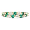 Thumbnail Image 2 of Le Vian Natural Emerald Ring 1/2 ct tw Diamonds 14K Honey Gold