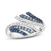 Thumbnail Image 0 of Le Vian Sapphire Denim Ombre Ring 14K Vanilla Gold