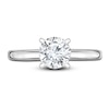 Thumbnail Image 3 of Diamond Solitaire Engagement Ring 5/8 ct tw Round 14K White Gold (I2/I)