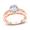 Thumbnail Image 1 of Diamond Solitaire Infinity Engagement Ring 1 ct tw Round 14K Rose Gold (I2/I)