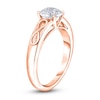 Thumbnail Image 1 of Diamond Solitaire Infinity Engagement Ring 1 ct tw Round 14K Rose Gold (I2/I)