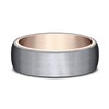 Thumbnail Image 2 of Wedding Band Black Tantalum/14K Rose Gold 6.5mm