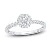 Thumbnail Image 1 of Diamond Engagement Ring 3/8 ct tw Round 14K White Gold