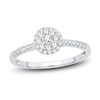 Thumbnail Image 0 of Diamond Engagement Ring 3/8 ct tw Round 14K White Gold