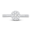 Thumbnail Image 3 of Diamond Engagement Ring 3/8 ct tw Round 14K White Gold