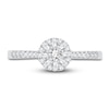 Thumbnail Image 2 of Diamond Engagement Ring 3/8 ct tw Round 14K White Gold