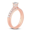 Thumbnail Image 2 of Diamond Bridal Set 1-1/4 ct tw Round 14K Rose Gold