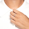 Thumbnail Image 3 of Juliette Maison Natural Garnet & Natural Pink Tourmaline Ring 10K White Gold