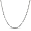 Thumbnail Image 1 of Solid Oval Box Chain Necklace Sterling Silver 24" 5.3mm