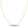Thumbnail Image 1 of Solid Mirror Link Chain Necklace 14K Yellow Gold 18" 2.66mm