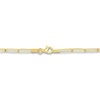 Thumbnail Image 3 of Love Enamel Paperclip Chain Necklace 14K Yellow Gold 18"