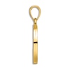 Thumbnail Image 2 of Initial C Necklace 14K Yellow Gold 18"