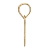 Thumbnail Image 2 of Initial J Necklace 14K Yellow Gold 18"