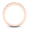 Thumbnail Image 4 of Diamond Twisted Wedding Band 1/8 ct tw Round 14K Rose Gold