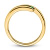 Thumbnail Image 2 of Natural Emerald 4-Stone Ring 14K Yellow Gold