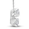 Thumbnail Image 2 of Diamond Pendant Necklace 2 ct tw Round 14K White Gold 18"