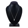 Thumbnail Image 4 of Diamond Pendant Necklace 2 ct tw Round 14K White Gold 18"