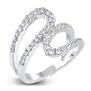 Thumbnail Image 2 of Diamond Wrap Ring 3/4 ct tw Round 14K White Gold