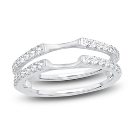 Diamond Enhancer Band 1/2 ct tw Round 14K White Gold