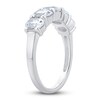Thumbnail Image 2 of Diamond 5-Stone Anniversary Band 1-7/8 ct tw oval 14K White Gold