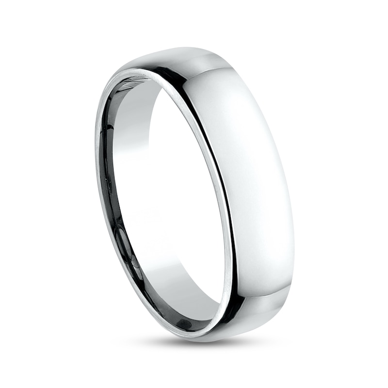 Main Image 2 of High-Polish Wedding Band 14K White Gold 5.5mm