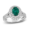 Thumbnail Image 1 of Le Vian Natural Emerald Ring 1 ct tw Diamonds 18K Vanilla Gold