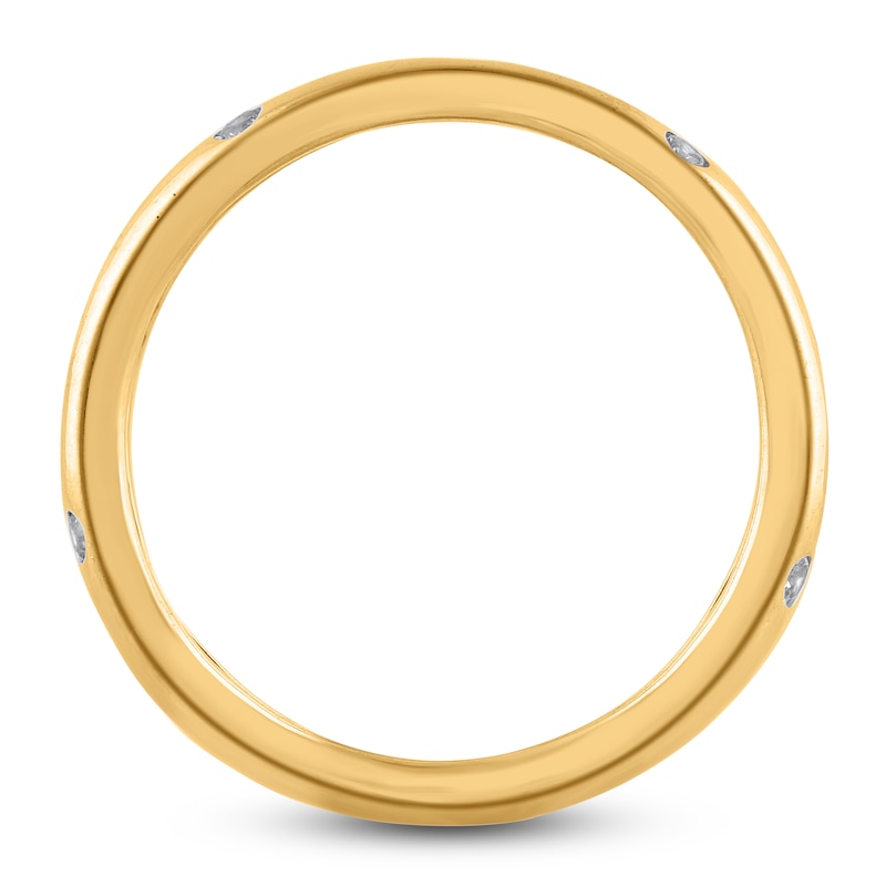 Main Image 3 of Diamond Stackable Ring 1/6 ct tw Round 14K Yellow Gold