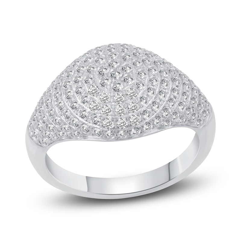 Main Image 1 of Diamond Ring 1 ct tw Round 14K White Gold