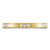 Thumbnail Image 3 of Diamond Wedding Band 1/8 ct tw 14K Yellow Gold 2.3mm