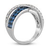 Thumbnail Image 2 of Le Vian Natural Blue Sapphire & Diamond Ring 3/4 ct tw 14K Vanilla Gold