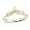 Thumbnail Image 0 of Marquise & Round-Cut Diamond Contour Anniversary Band 3/8 ct tw 14K Yellow Gold