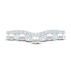 Thumbnail Image 3 of Pnina Tornai Freshwater Cultured Pearl & Diamond Contour Anniversary Band 1/3 ct tw 14K White Gold