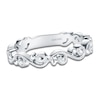 Thumbnail Image 1 of Kirk Kara Lace Milgrain Wedding Band 14K White Gold