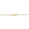 Thumbnail Image 2 of Italia D'Oro Hollow Bead Tin-Cup Necklace 14K Two-Tone Gold 16"