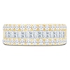Thumbnail Image 3 of Pnina Tornai Couture Princess & Round-Cut Diamond Anniversary Ring 3 ct tw 18K Yellow Gold