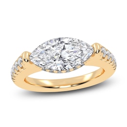Marquise-Cut Created By Jared Studio Lab-Grown Diamond Engagement Ring 2-1/3 ct tw 14K Yellow Gold