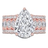 Thumbnail Image 3 of Pear-Shaped Created By Jared Studio Lab-Grown Diamond Engagement Ring 4-3/4 ct tw 14K Rose Gold